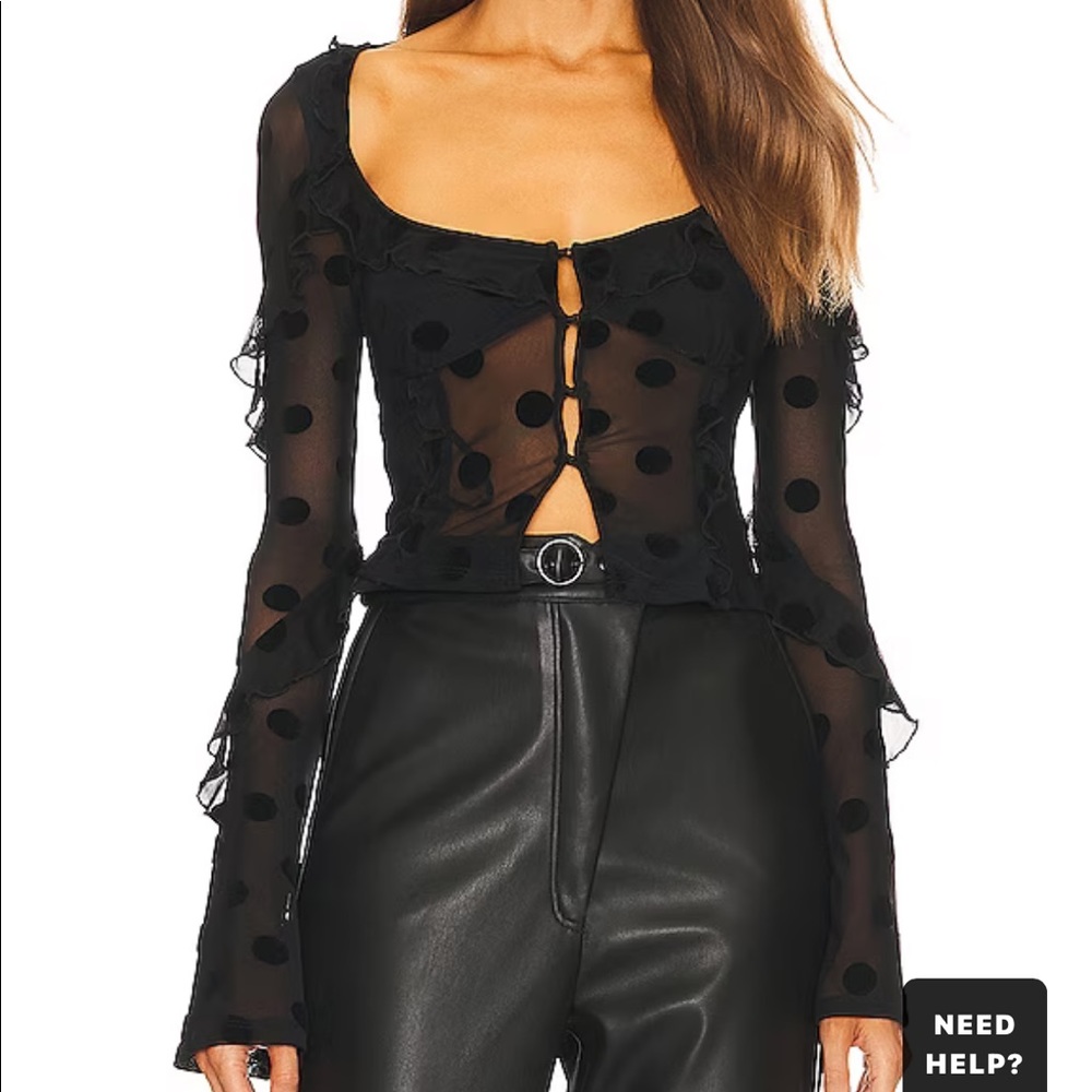 HOUSE OF HARLOW 1960 X REVOLVE EUGENIA TOP